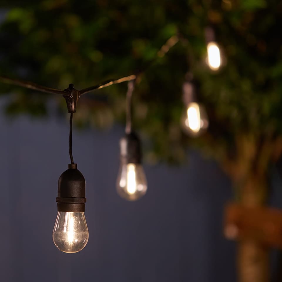 Madison Solar Drop Bulb Lights - Set Of 10 view 8