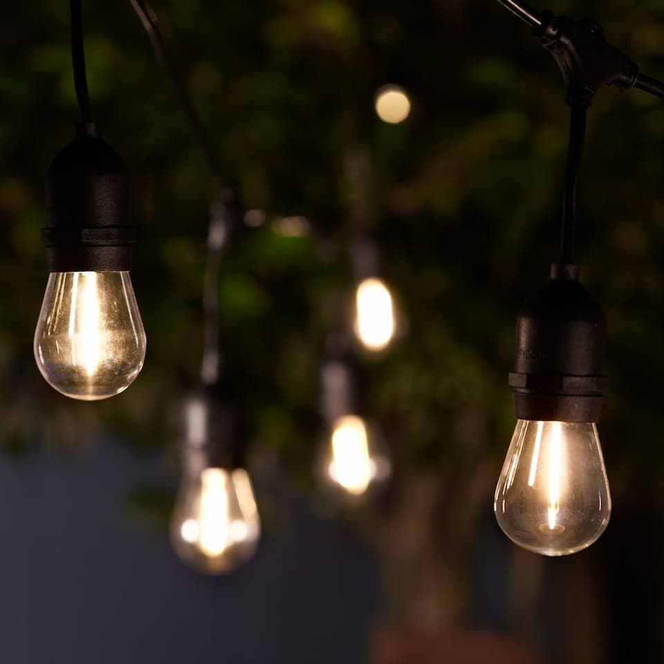 Madison Solar Drop Bulb Lights - Set Of 10 view 7