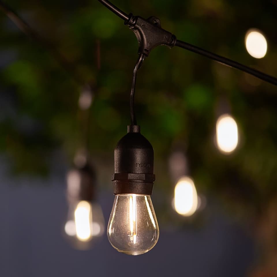 Madison Solar Drop Bulb Lights - Set Of 10 view 6