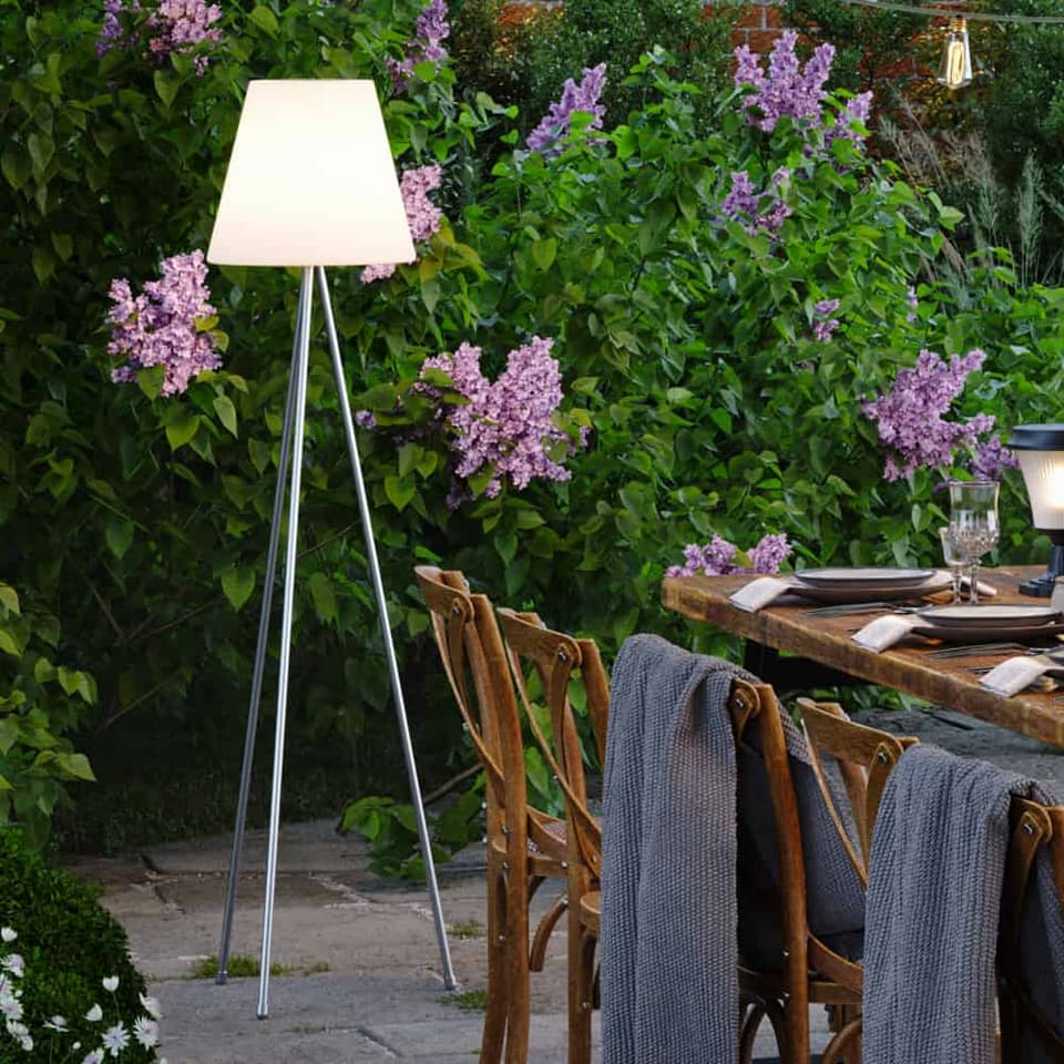 Rosalind Solar USB Floor Lamp view 5