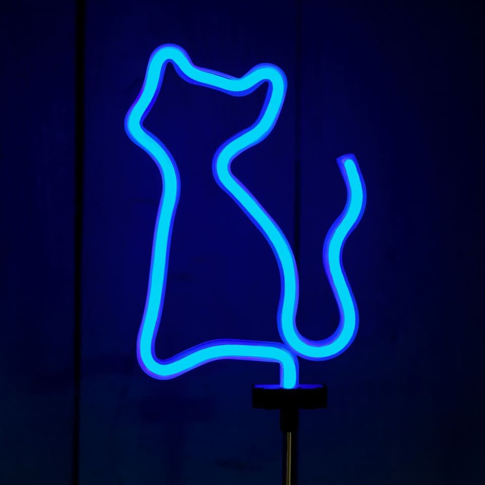 UrbanSolar Neon Lights - Cat view 2