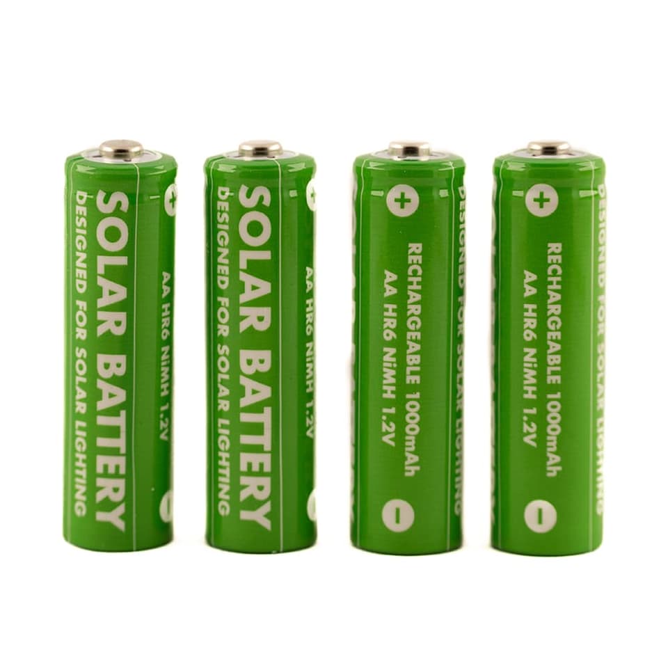 Solar Battery 4-Pack AA 1000mAh view 2