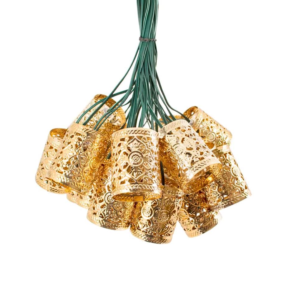 Elan Solar Scroll Lanterns - 20 LEDs view 2
