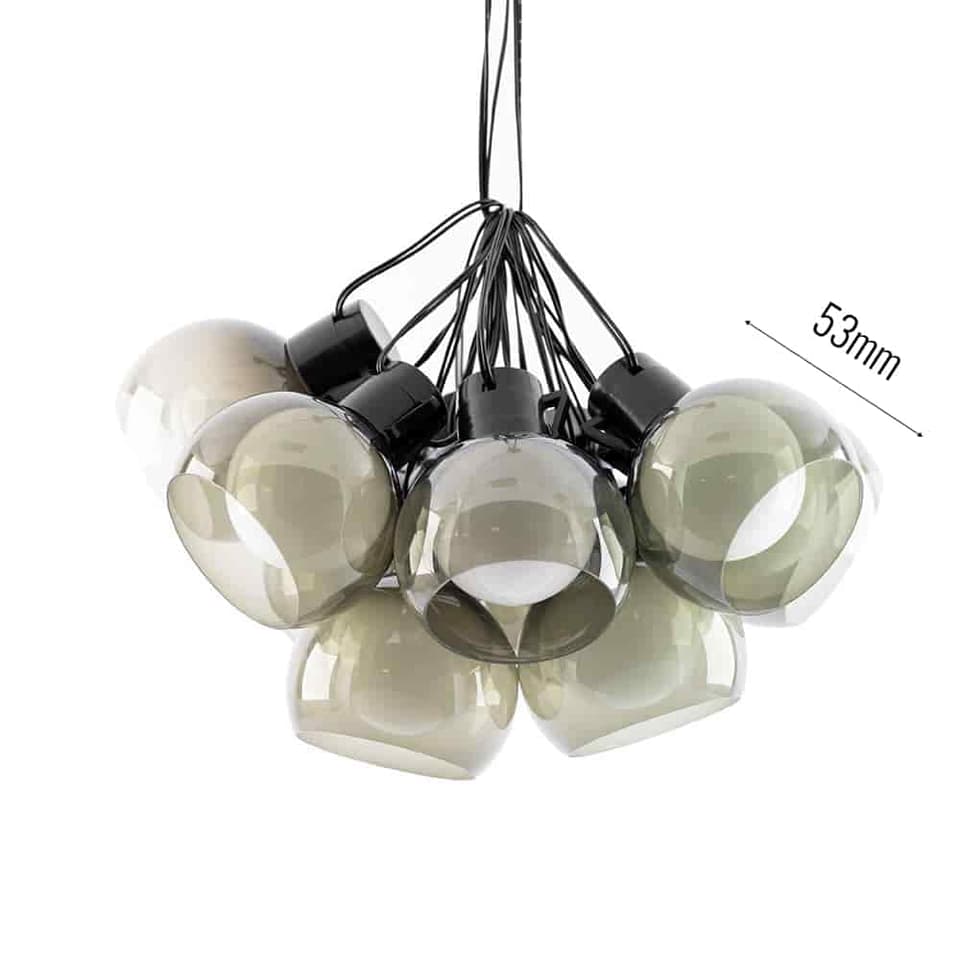 Elan Solar Smoked Festoons Lights - Set Of 20 view 4