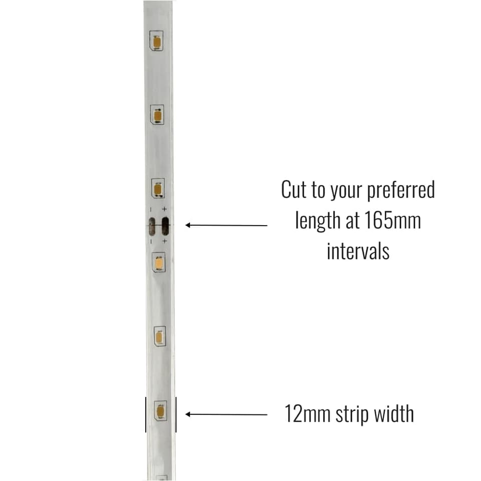 Edge 20M Solar Strip Light - Warm White 960 LEDS view 2