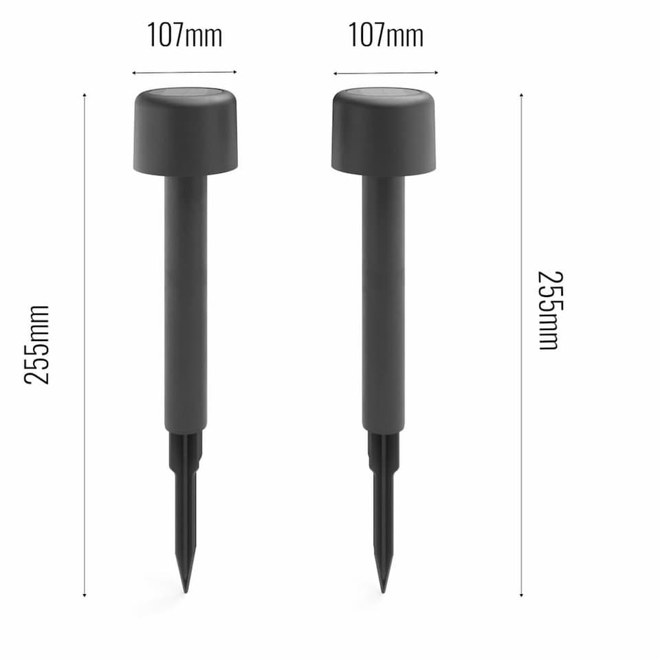 Preston Solar Garden Path Lights (Set Of 2) view 2