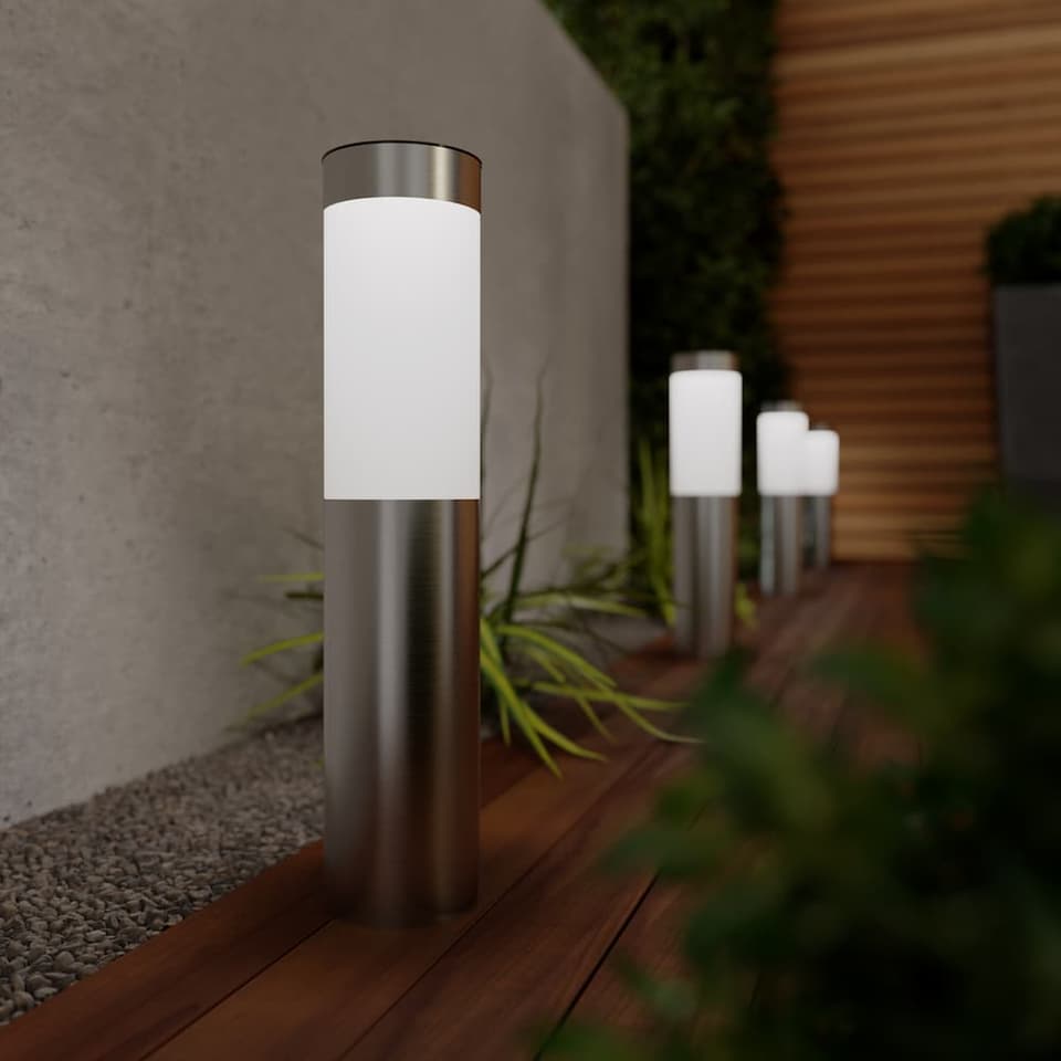 Mini London USB Solar Post Lights (Set Of 4) view 4