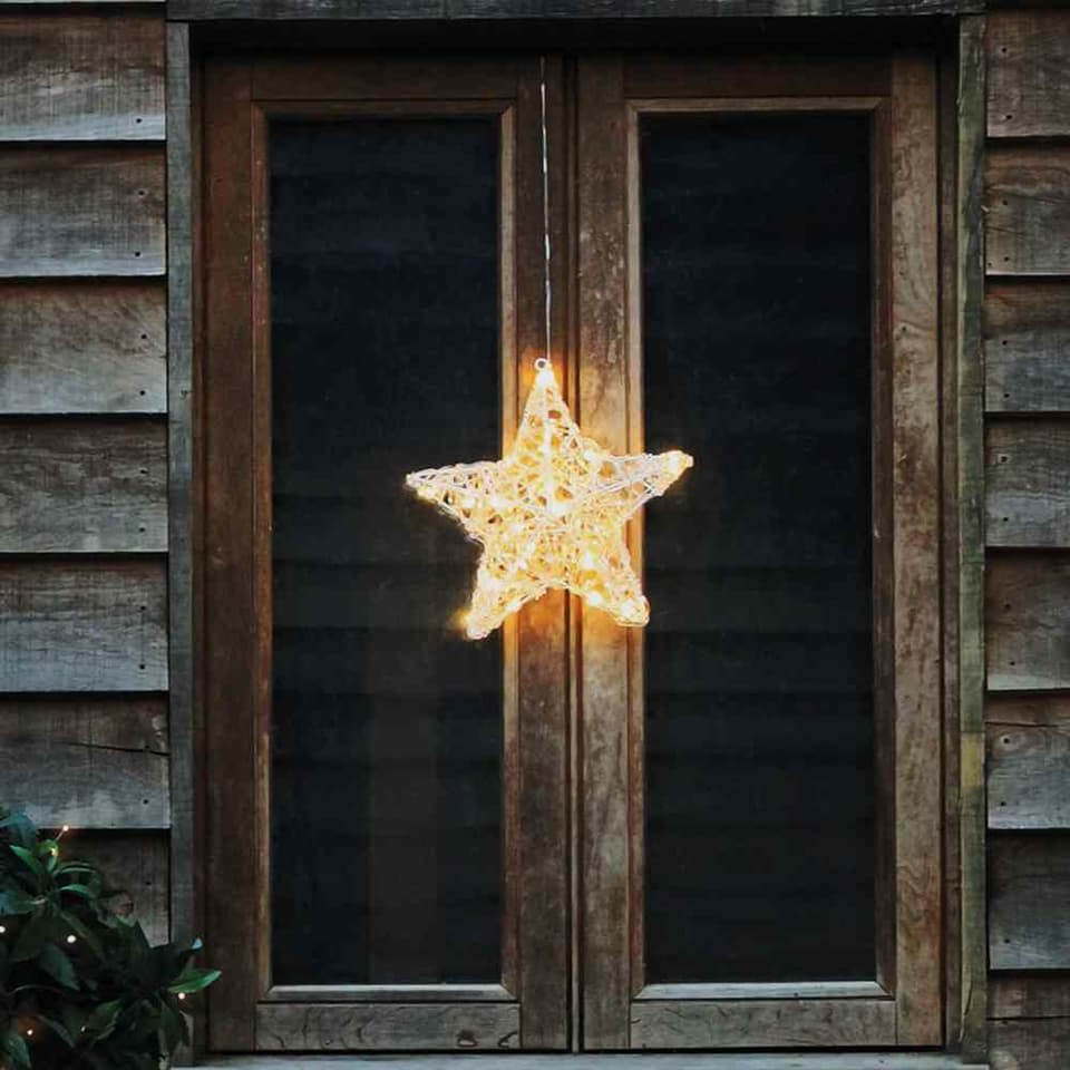 Lapland USB Solar Christmas Star - Powered By Leaf view 2