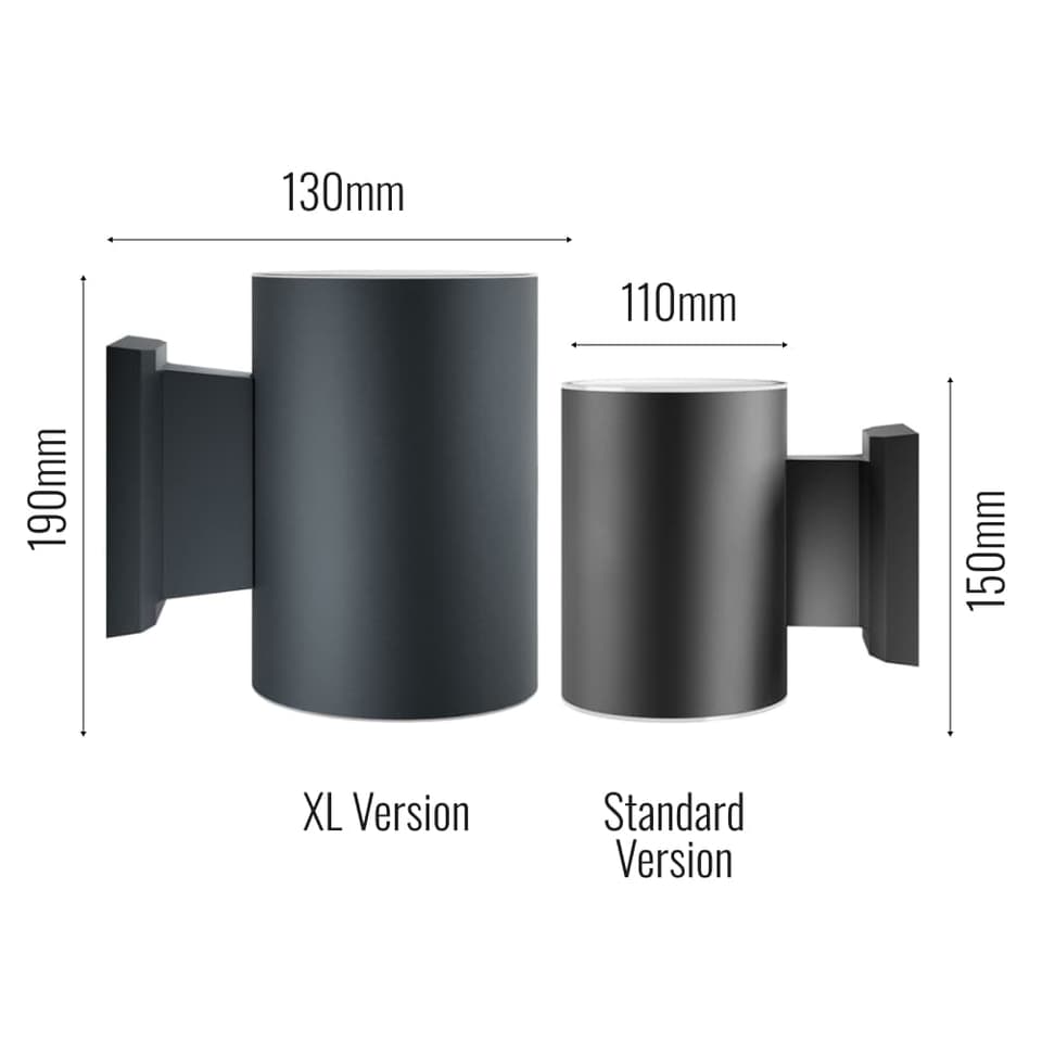 Grantham Up & Down Solar Wall Light view 7