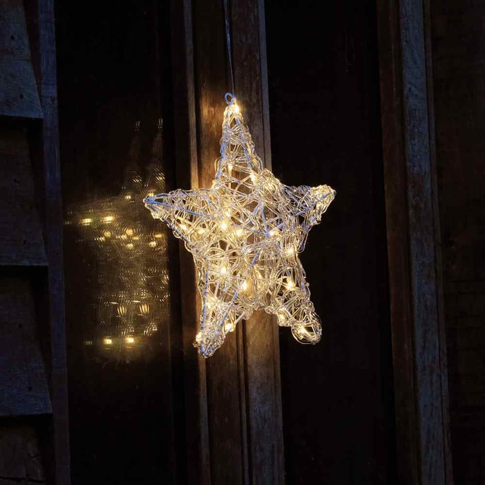Lapland USB Solar Christmas Star - Powered By Leaf view 3