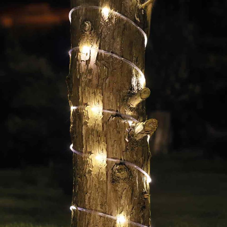 Off Centre Rope Light Shoreham USB Solar Rope String Light - Powered By Leaf: Solar Lights ...