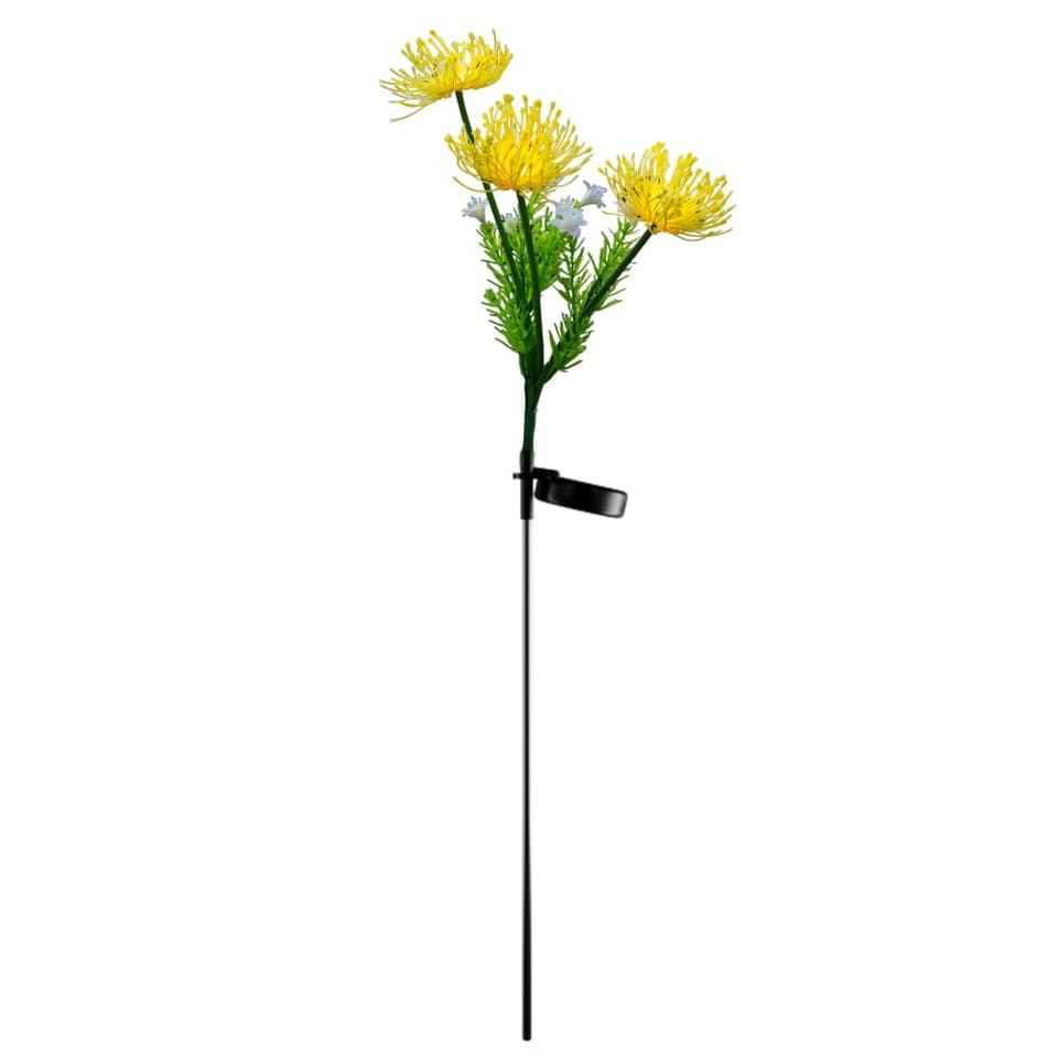 Florin Solar Flower Light - Yellow view 2