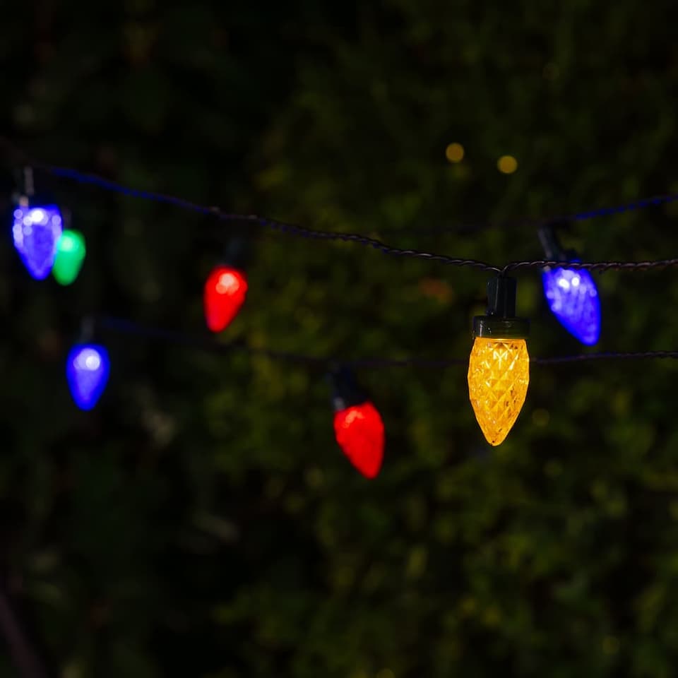 Retro USB Solar Bulbs - Set Of 30 - Multicolour view 3