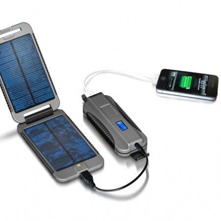 Solar Power Monkey Extreme Grey view 3