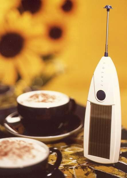 Solar Milk Frother view 2