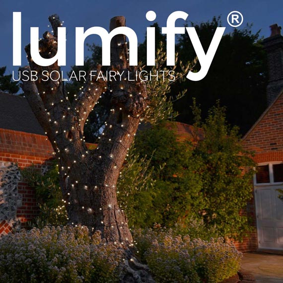 lumify usb solar festoon lights
