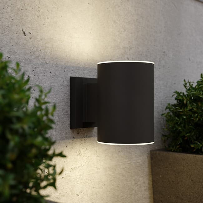 Grantham Up & Down Solar Wall Light