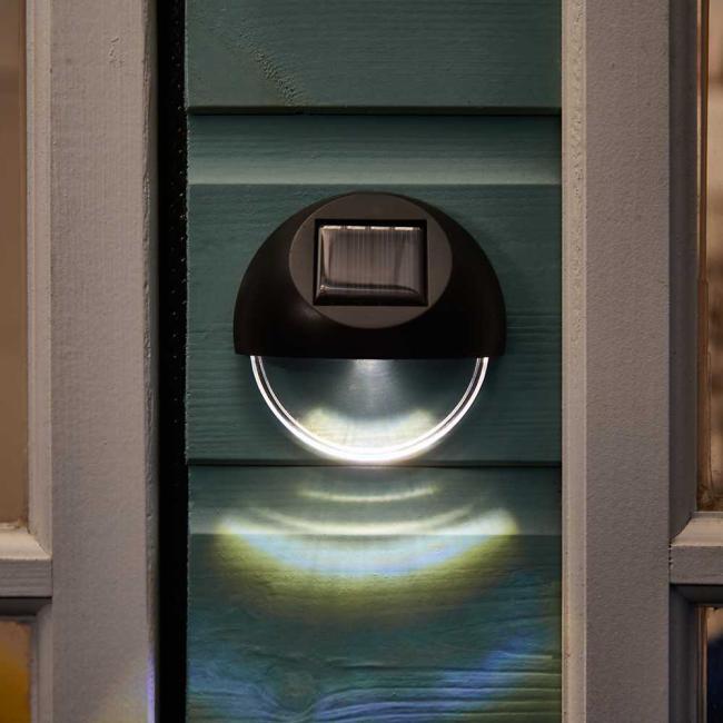 Saturn Solar Mini Wall Light (Set Of 4)