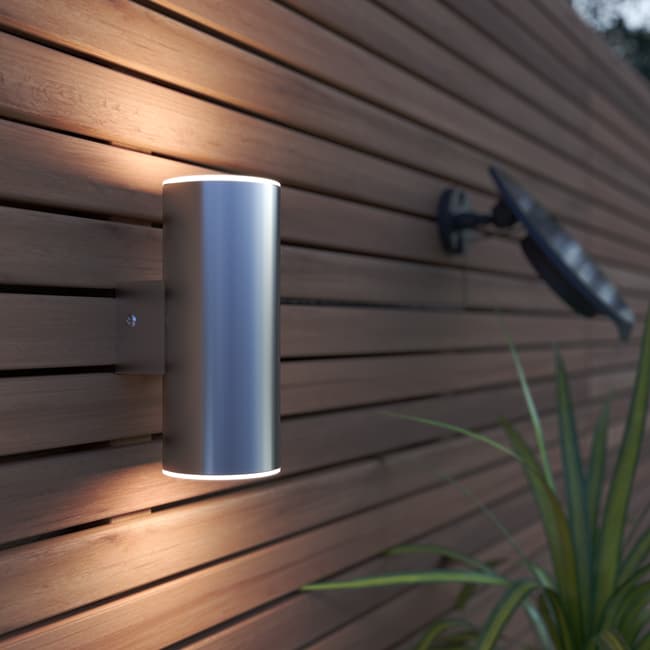 Chester Up & Down USB Solar Wall Light - Powered By Leaf