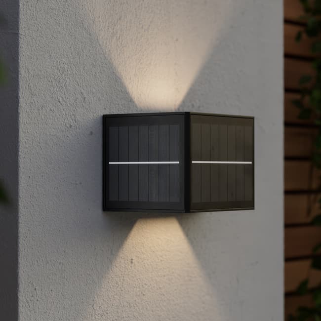 Berkhamsted Solar Wall Light (Adjustable Up & Down Light)