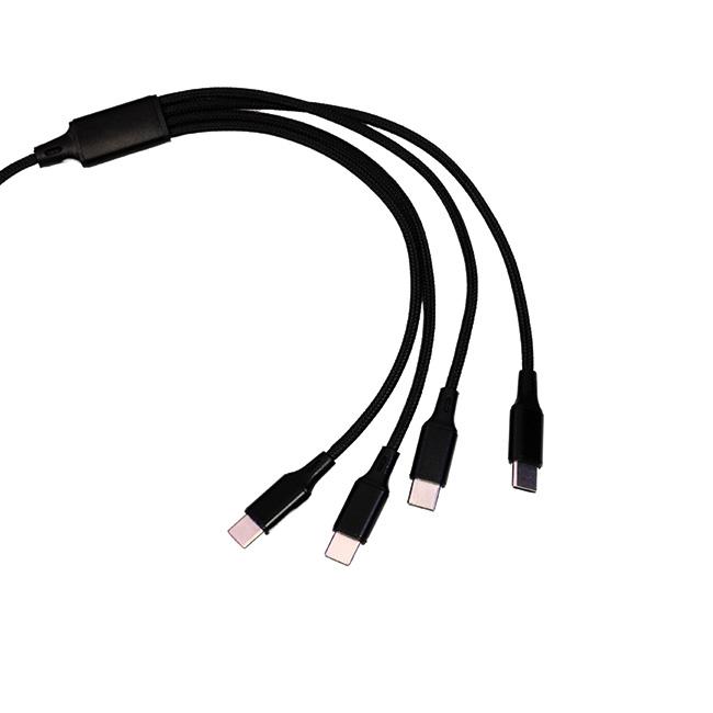 USB Type C 4 In 1 Multi Charger Cable
