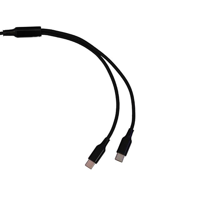 USB Type C 2 In 1 Multi Charger Cable