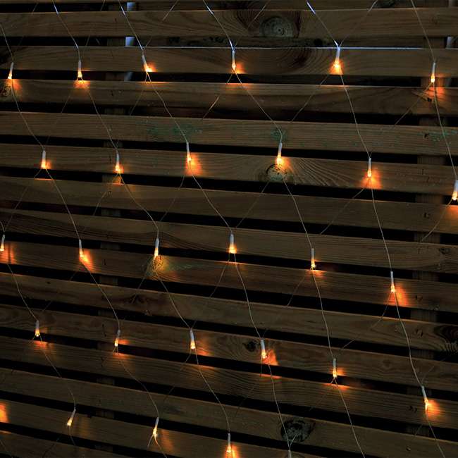 Lapland USB Solar Net Lights 3m x 2m 192 LED - Powered By Leaf