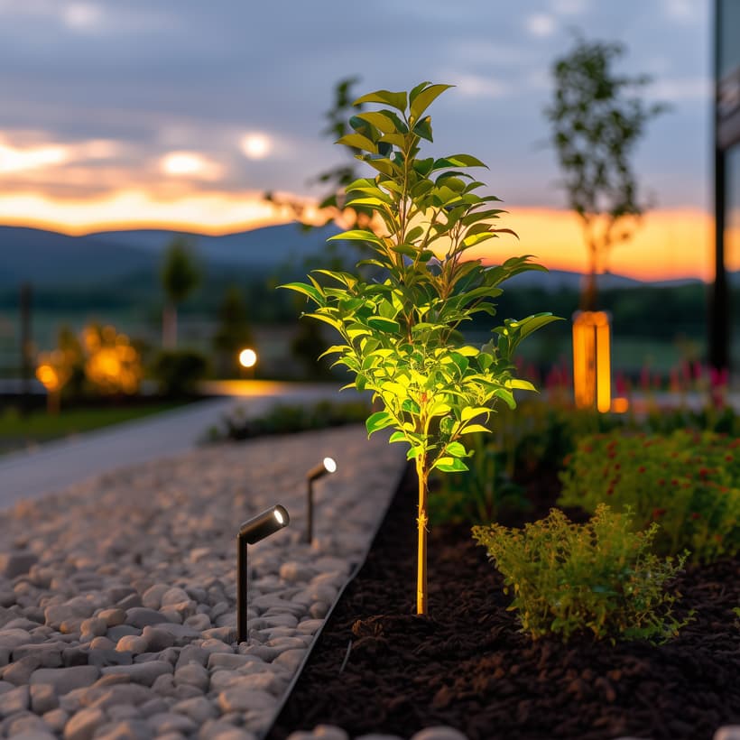 Juno Solar USB Micro Spotlights - (Set Of 2) Powered By Leaf