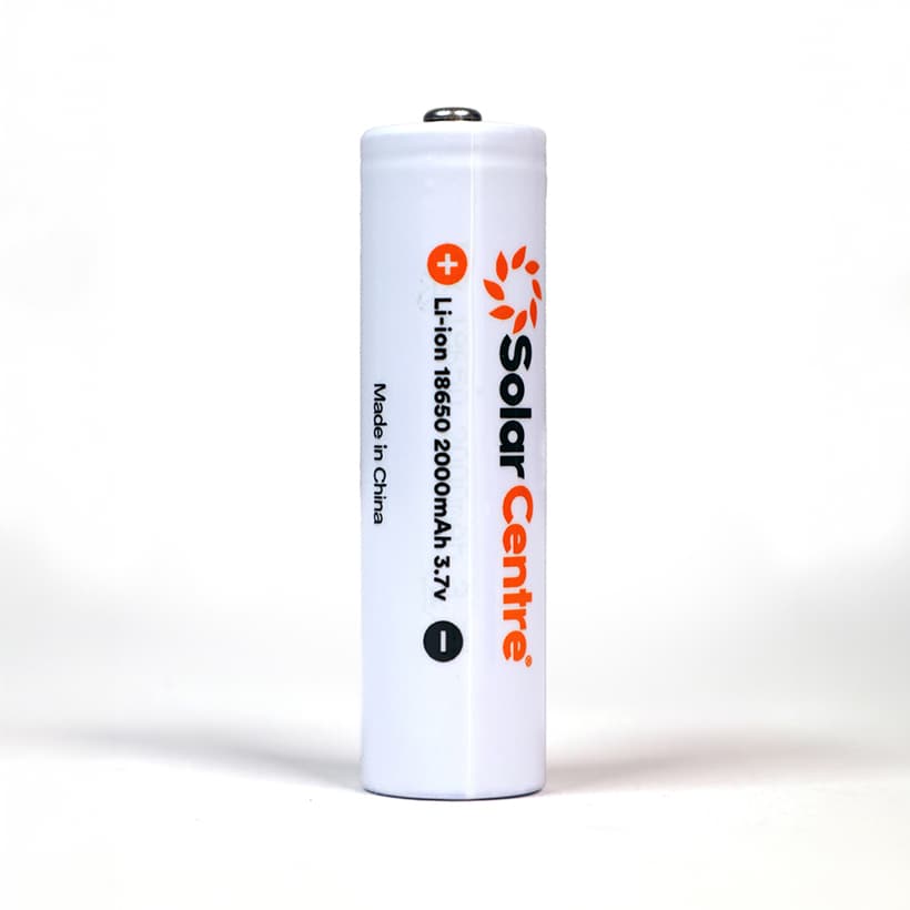 SolarCentre 18650 2000mAh Lithium-Ion Rechargeable Battery