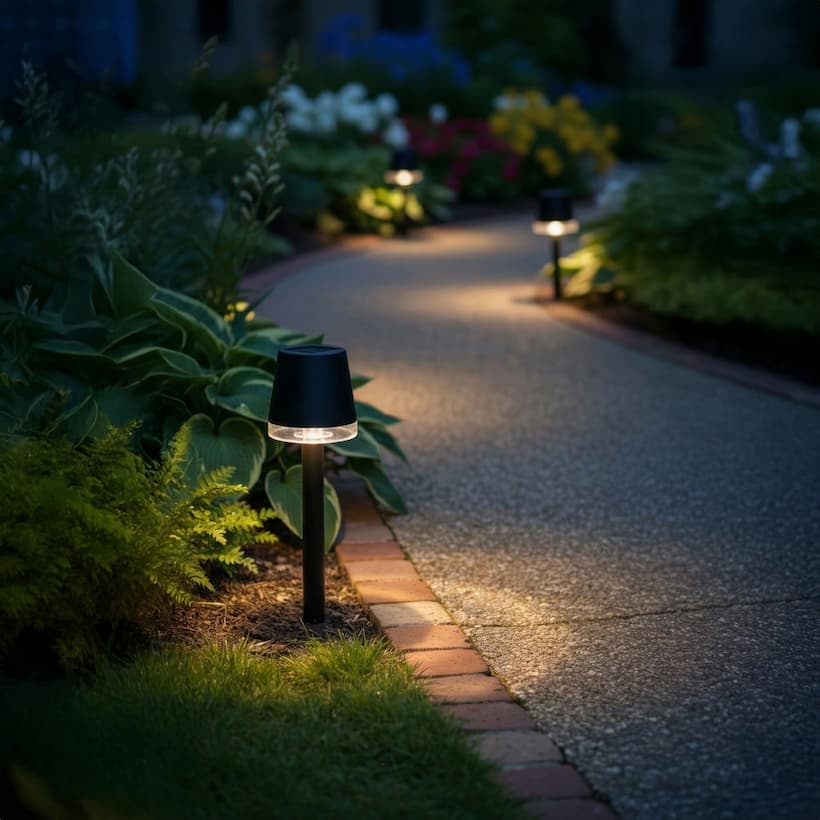 Pathfinder 2 in 1 Solar Post Light And Table Light