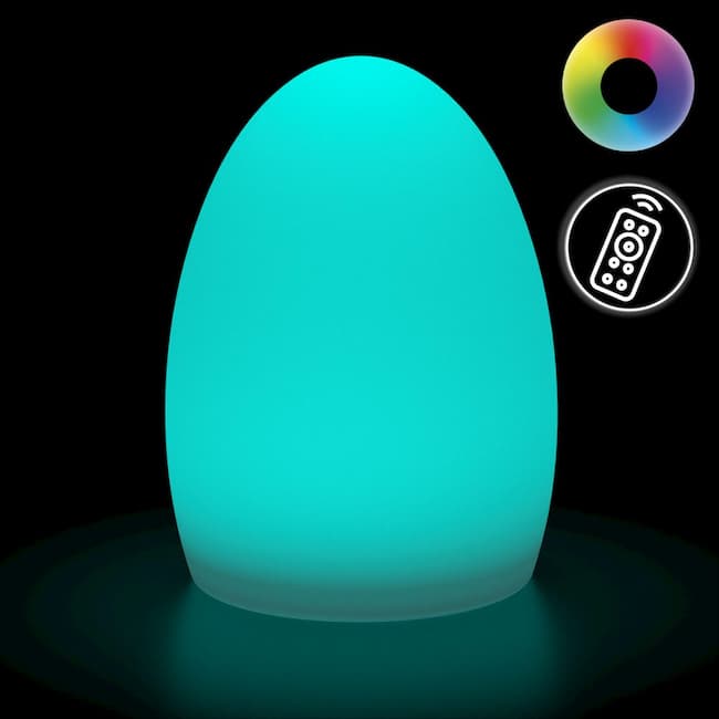 Shimmer Solar Mood Light - Egg