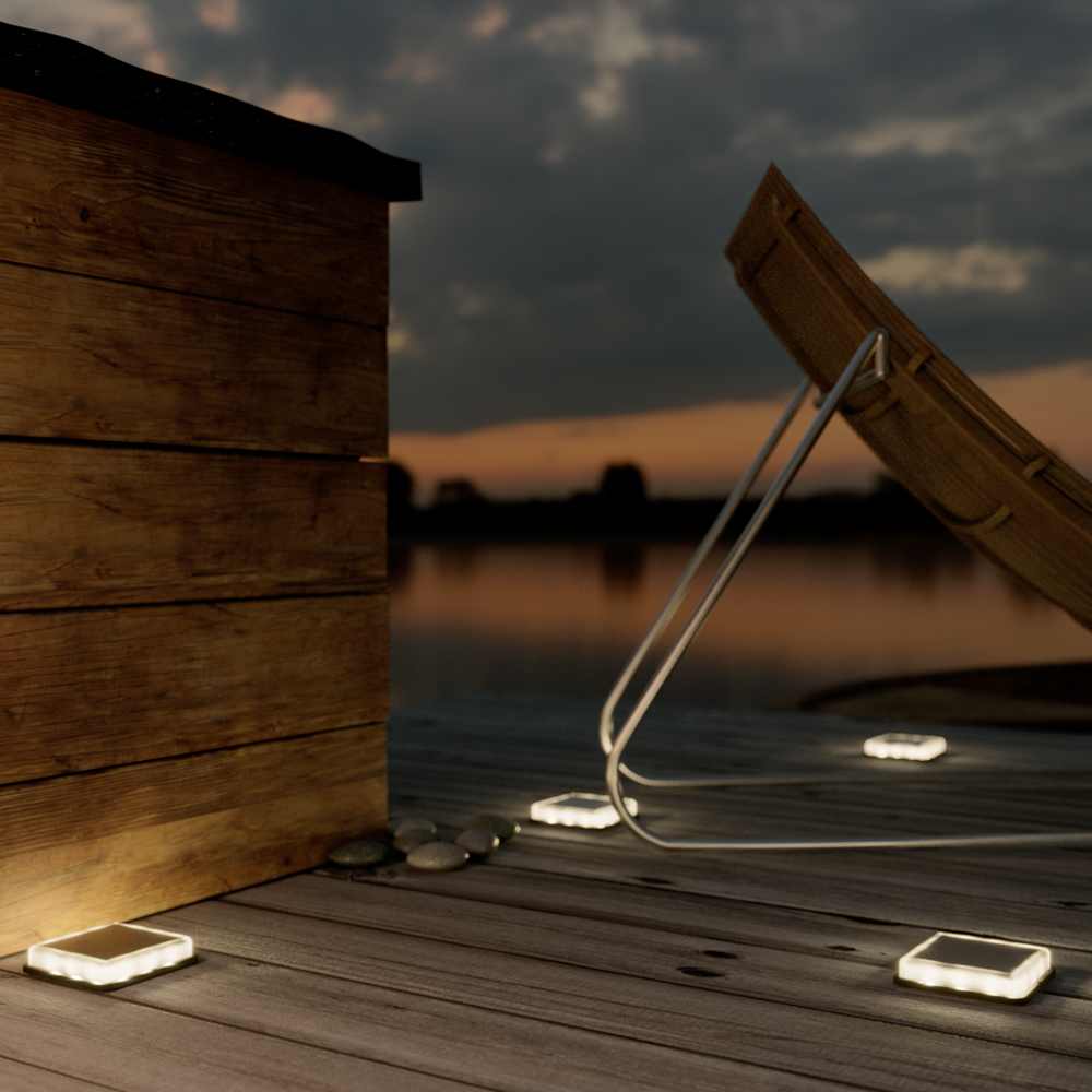 Lincoln Solar Decking Light