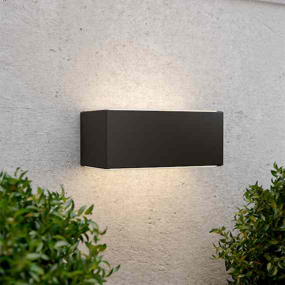 Chelsea Up & Down Solar Wall Light