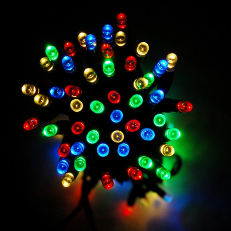 Everbright Solar Fairy Lights - Multi 100 LEDs