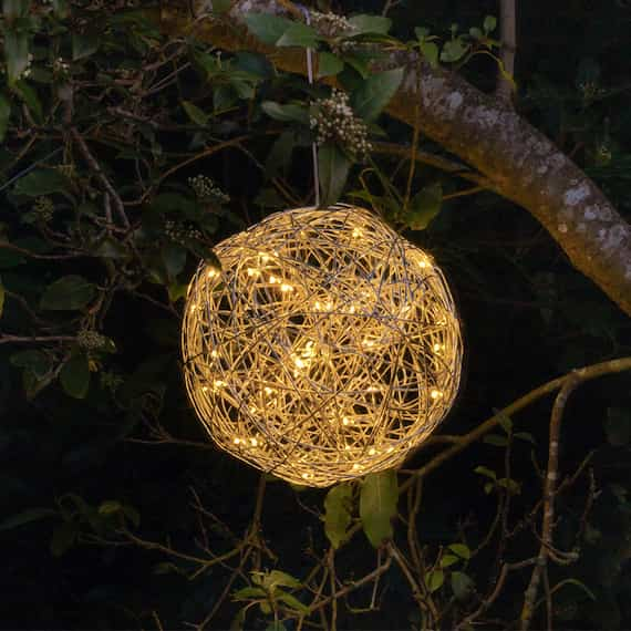 Madison Solar Hanging Wire Nest Light