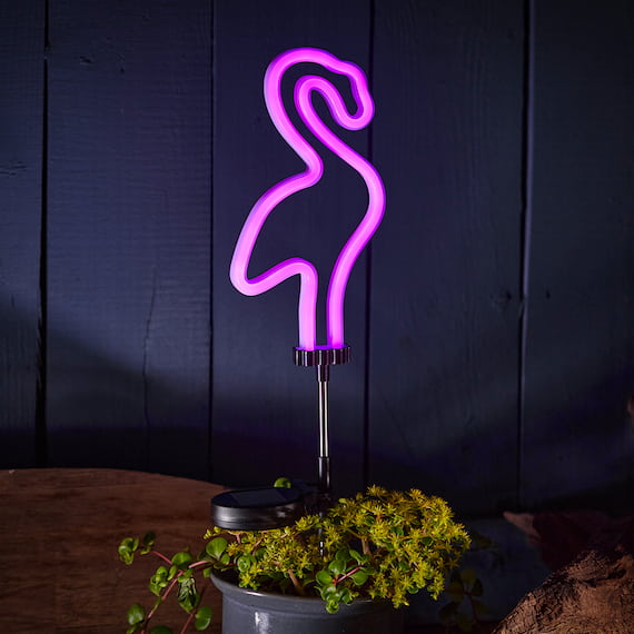 UrbanSolar Neon Lights - Flamingo