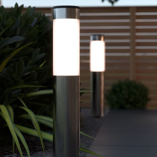 London USB Solar Post Lights (Set Of 2)