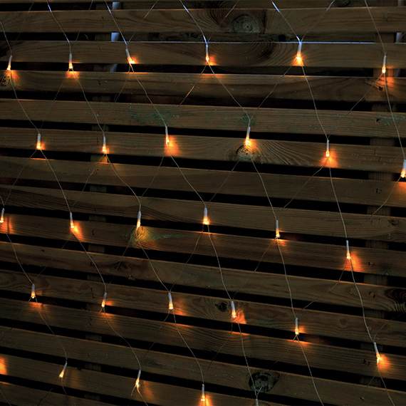 Lapland USB Solar Net Lights 3m x 2m 192 LED - Powered By Leaf