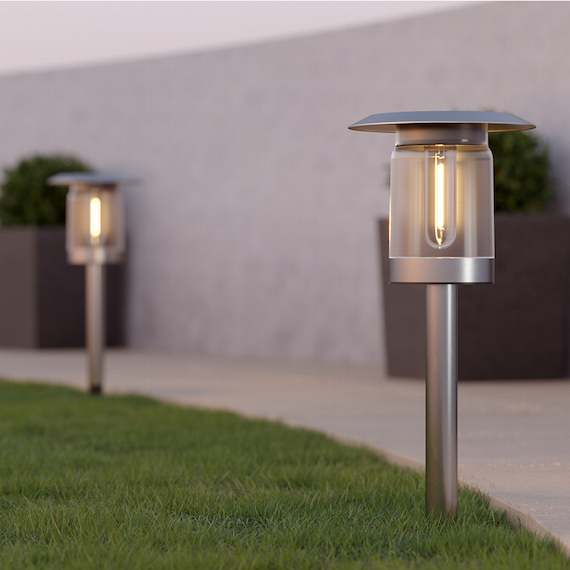 Newbury Solar Garden Lights (Set of 2)