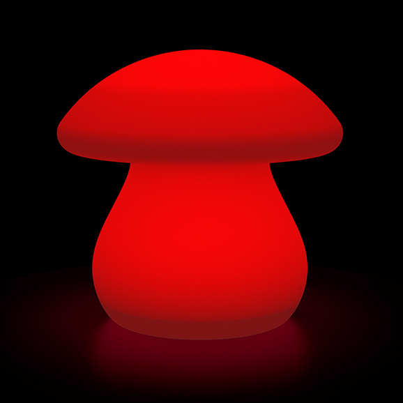 Shimmer Solar Mood Light - Mushroom