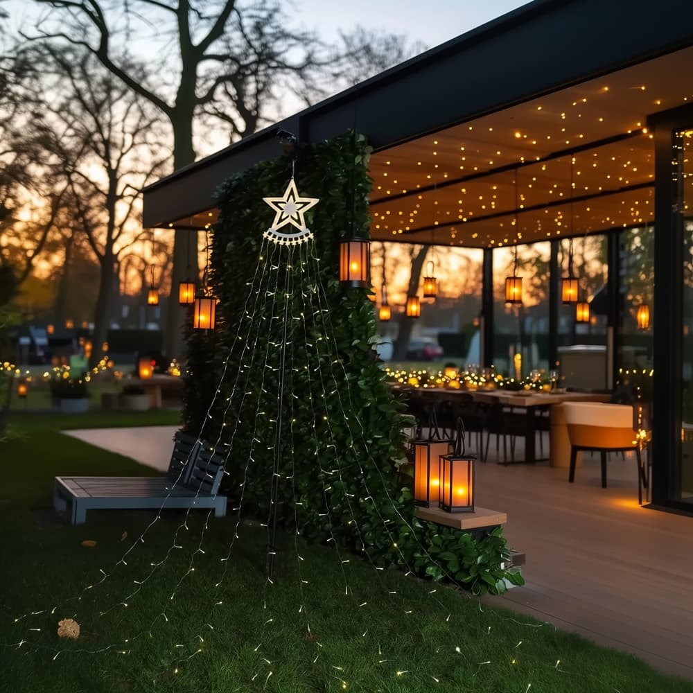 Solar centre fairy lights discount