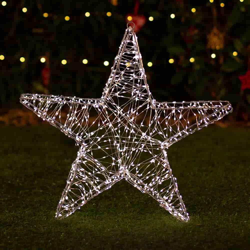 Cool white star lights deals