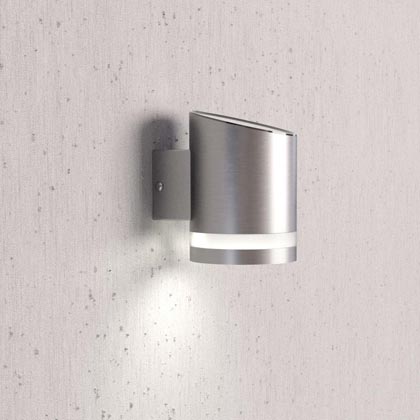 Truro Solar Wall Light A Well Positioned Solar Panel Will Enable This To Work In Typical Uk Winter Conditions