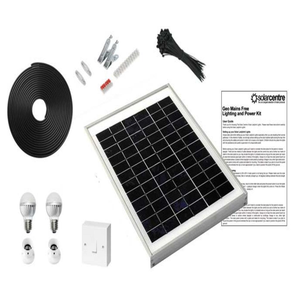 Geo 2 - Mains Free Solar Lighting Kit