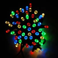 Everbright Solar Fairy Lights - Multi 100 LEDs