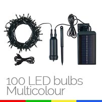 Image - Lumify USB Solar Fairy Lights - Multicolour 100 LEDs