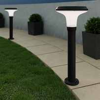 Brampton Solar Bollard Light