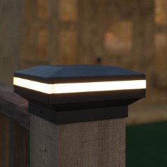 Peake Solar Post Cap Light