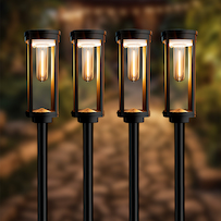 Lavenham Solar Garden Lights - 4 Pack
