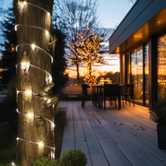 Shoreham USB Solar Rope String Light - Powered By Leaf